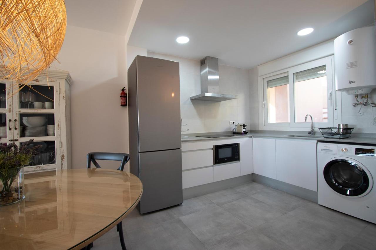Apartamento en primera línea de playa Tarifa Exterior foto